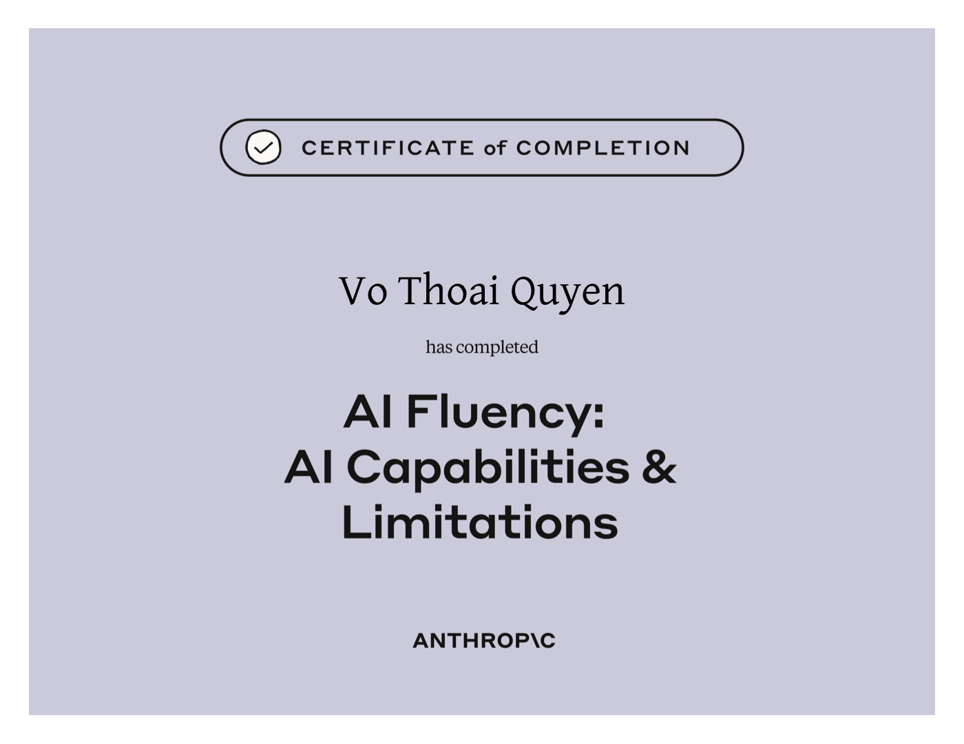 AI Fluency
